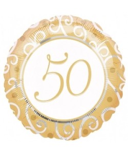 GLOBO DE HELIO CIRCULO 50 ANIVERSARIO