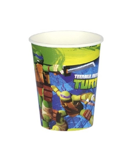 VASOS TORTUGA NINJA 8 UNIDADES