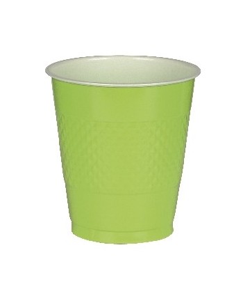 VASO LIMA PLASTICO 10 UNIDADES