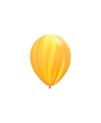 BOLSA 5 GLOBOS SUPERAGATA AMARILLO 11''