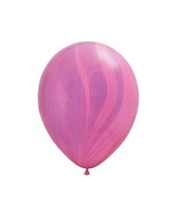 BOLSA 5 GLOBOS SUPERAGATA ROSA 11''