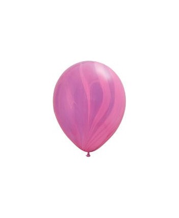 BOLSA 5 GLOBOS SUPERAGATA ROSA 11''