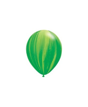 BOLSA 5 GLOBOS SUPERAGATA VERDE 11''