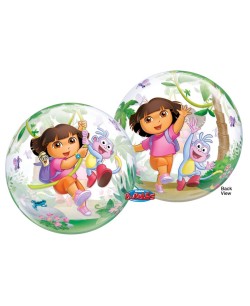 GLOBO DE HELIO DORA LA EXPLORADORA CON BOTAS
