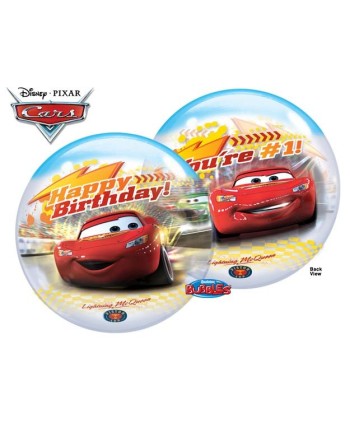 GLOBO DE HELIO CUMPLEAÑOS CARS