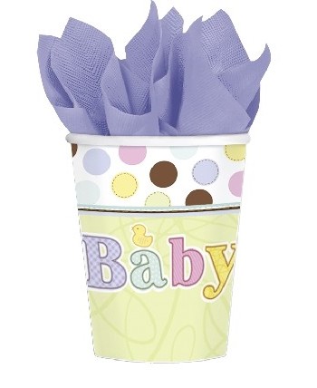 VASO BABY SHOWER 18 UNIDADES