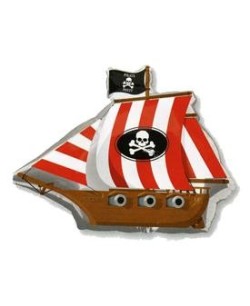 GLOBO DE HELIO BARCO PIRATA