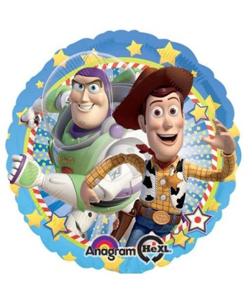 GLOBO DE HELIO TOY STORY WOODY Y BUZZ