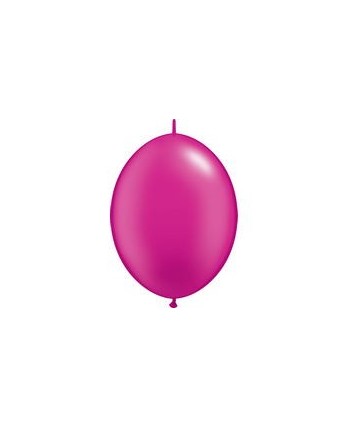 BOLSA 10 GLOBOS GUIRNALDA ROSA FRESON