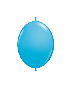 BOLSA 10 GLOBOS GUIRNALDA AZUL MEDIO
