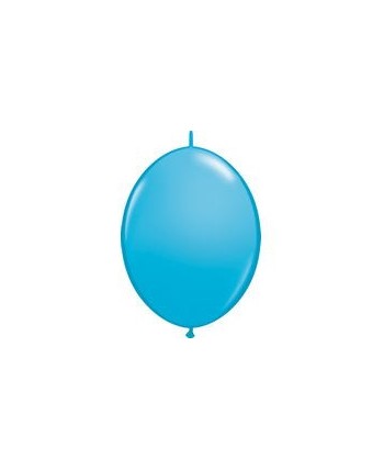 BOLSA 10 GLOBOS GUIRNALDA AZUL MEDIO