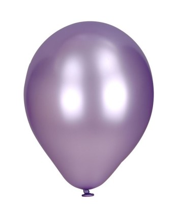 GLOBO LILA PERLADO 50 UNIDADES