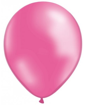 BOLSA 10 GLOBOS ROSA METALIZADOS