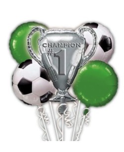 BOUQUET DE GLOBOS FUTBOL