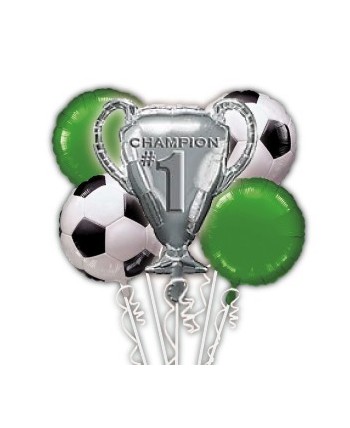 BOUQUET DE GLOBOS FUTBOL
