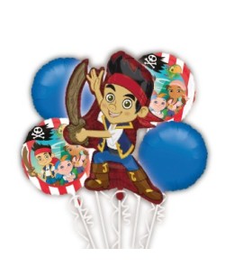 BOUQUET DE GLOBOS JACK EL PIRATA