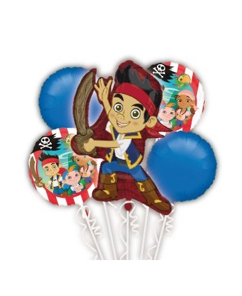 BOUQUET DE GLOBOS JACK EL PIRATA