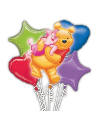 BOUQUET DE GLOBOS WINNIE THE POOH