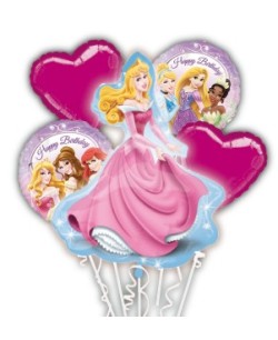 BOUQUET DE GLOBOS PRINCESA AURORA