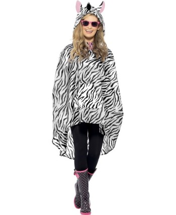 PONCHO CEBRA IMPERMEABLE
