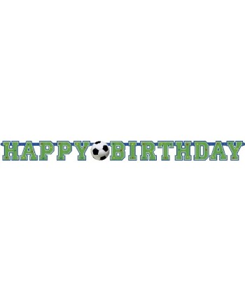 GUIRNALDA HAPPY BIRTHDAY FUTBOL