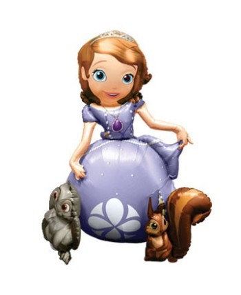 GLOBO DE HELIO GIGANTE PRINCESA SOFIA
