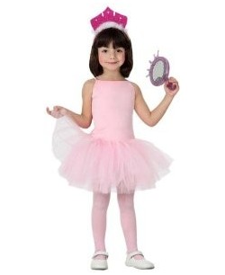 DISFRAZ DE BAILARINA ROSA PARA NIÑA