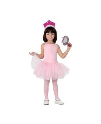 DISFRAZ DE BAILARINA ROSA PARA NIÑA