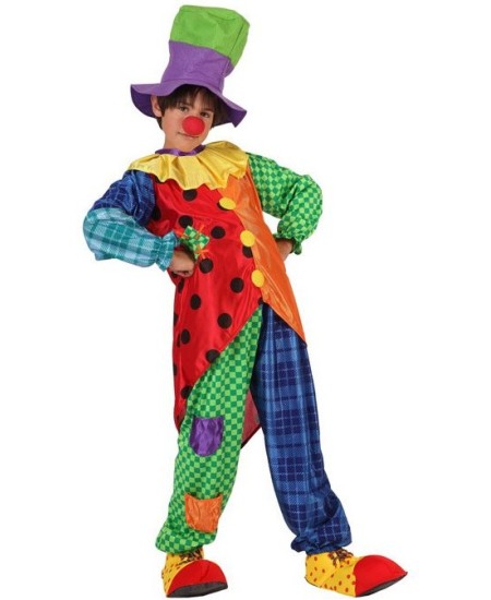 DISFRAZ DE PAYASO FRACK PARA NIÑO