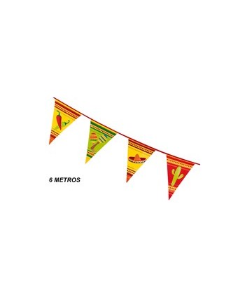 GALLARDETE MEJICANO 6 METROS