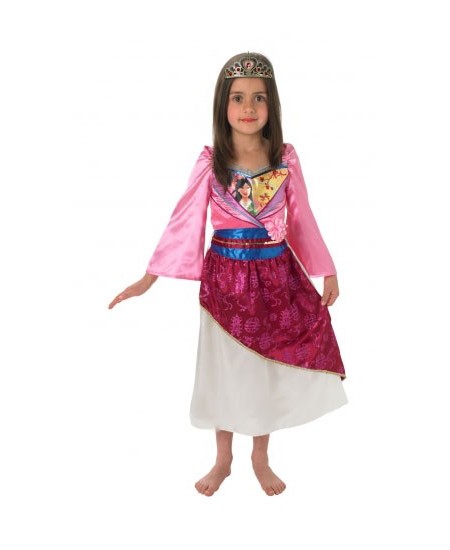 DISFRAZ DE MULAN SHIMMER PARA NIÑA