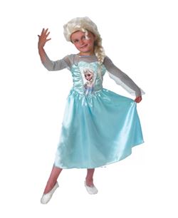 DISFRAZ DE ELSA CLASSIC CON PELUCA