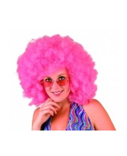 PELUCA AFRO FUCSIA