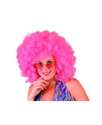 PELUCA AFRO FUCSIA
