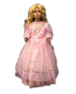 DISFRAZ DE PRINCESA DE PLATA