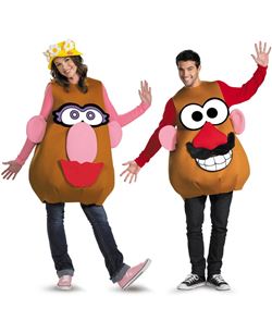 DISFRAZ DE SEÑOR Y SEÑORA PATATA