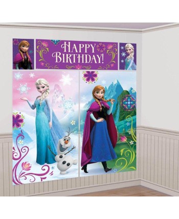 DECORACION PARED FROZEN