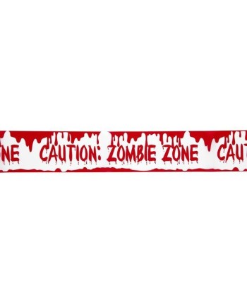 CINTA CAUTION ZOMBIE ZONE