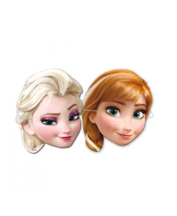 CARETAS FROZEN 6 UNIDADES