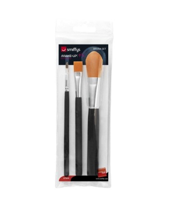 SET 3 PINCELES MAQUILLAJE