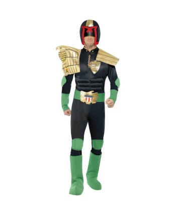 DISFRAZ DE JUDGE DREDD 