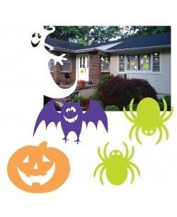 SURTIDO 30 SILUETAS HALLOWEEN