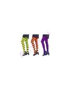 PANTYS DE NEON  A RAYAS  PARA NIÑA