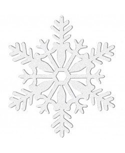 COPOS DE NIEVE GLITTER 4 UNIDADES