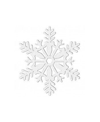 COPOS DE NIEVE GLITTER 4 UNIDADES