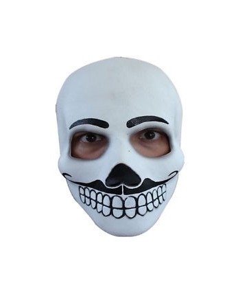 CARETA DELUXE CALAVERA MEXICANA BIGOTE