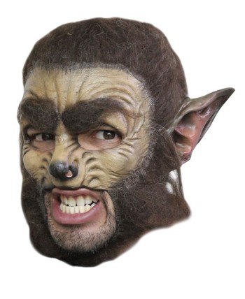 CARETA DELUXE HOMBRELOBO CON PELO