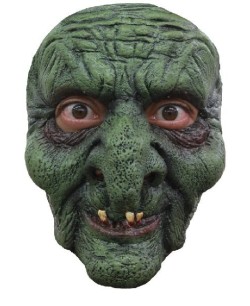 CARETA  BRUJA VERDE MEDIA CARA