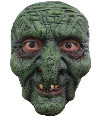 CARETA  BRUJA VERDE MEDIA CARA