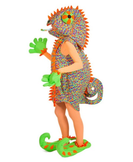 DISFRAZ DE CAMALEON MUJER 
